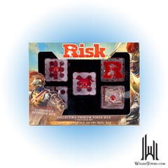 OVERSIZED DICE SET 22MM RISK OFFENSE AND DEFENSE DICE